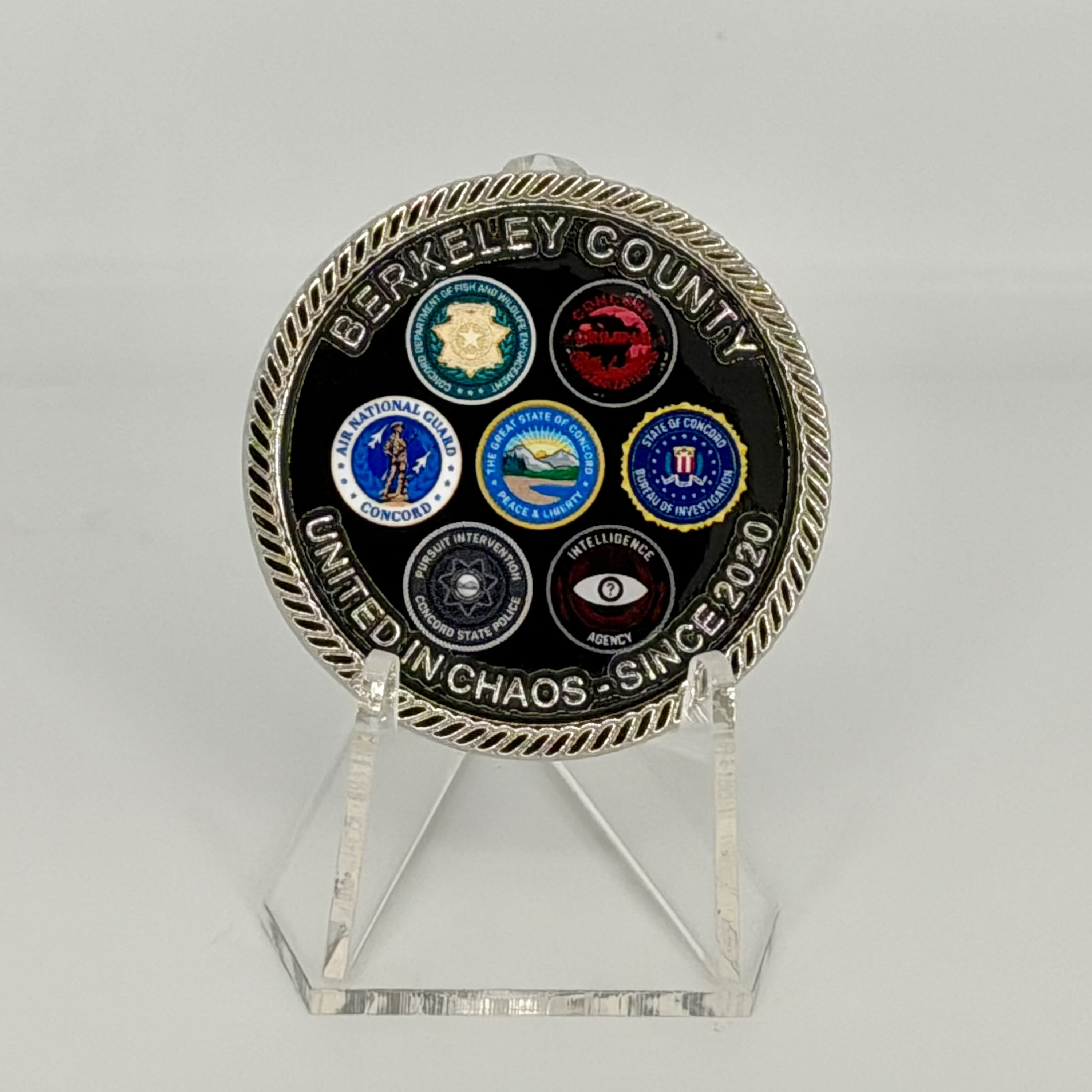 Five-O Agencies Challenge Coin