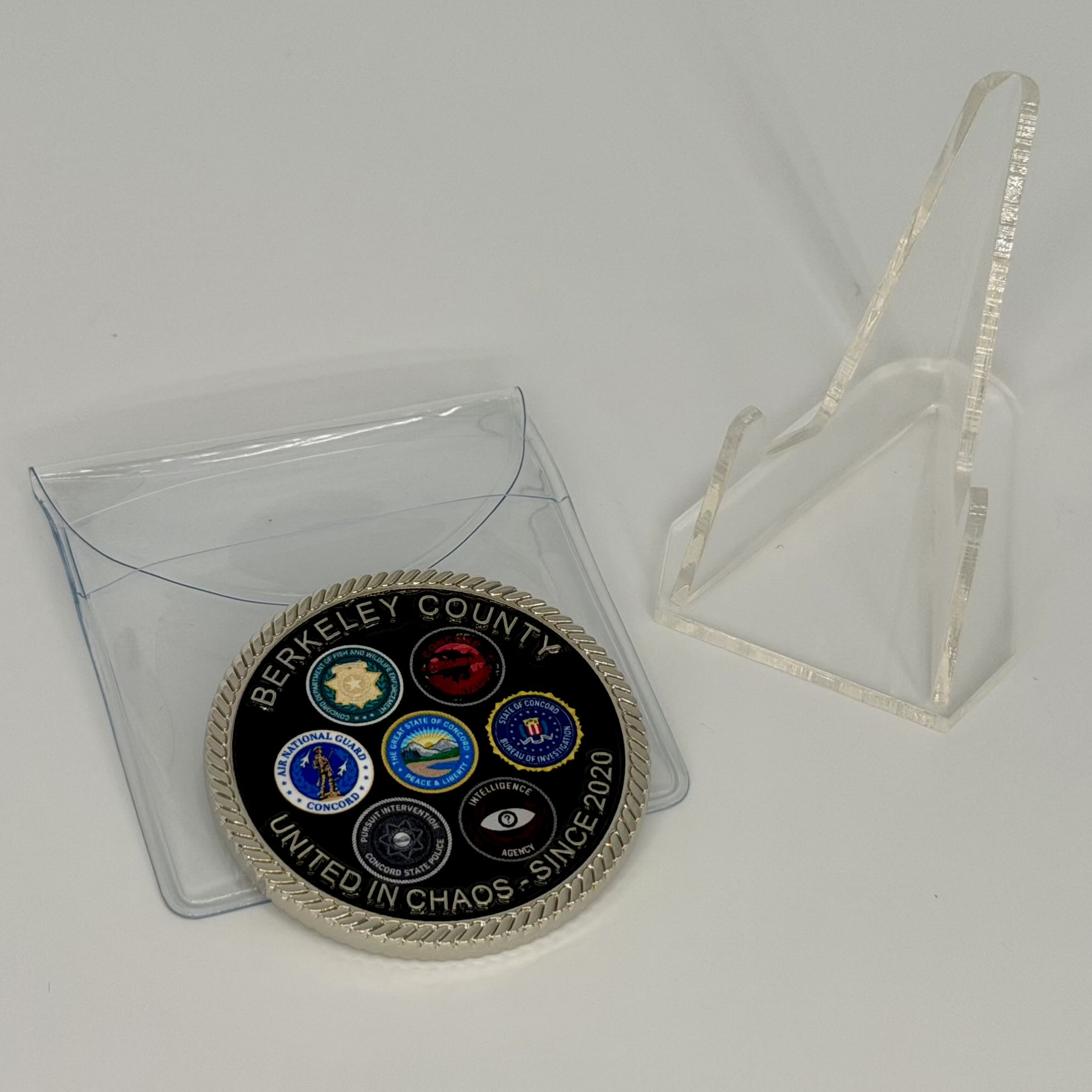 Five-O Agencies Challenge Coin